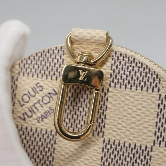 LOUIS VUITTON Damier Azur Vivienne Porte Monnaie Ron Coin N60493 LV Auth ac3633 - Picture 8 of 16